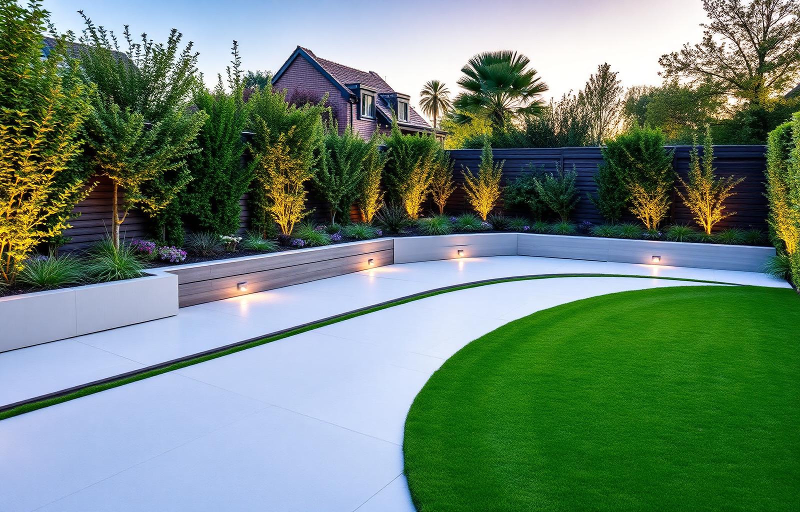 Premium landscaped garden