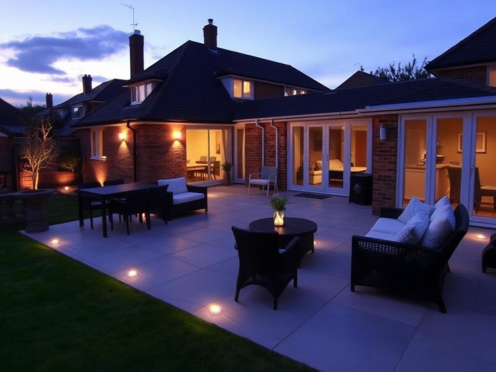 Patio installation — Lancashire